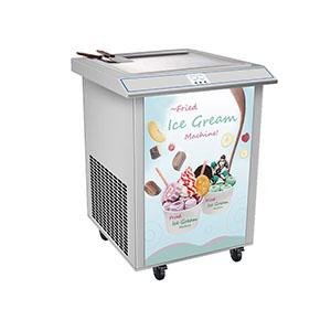 Ice cream rolling machine