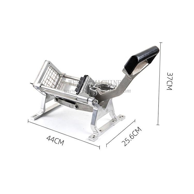 Manual french fries cutter
