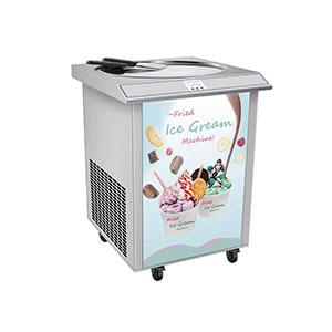 Ice cream rolling machine