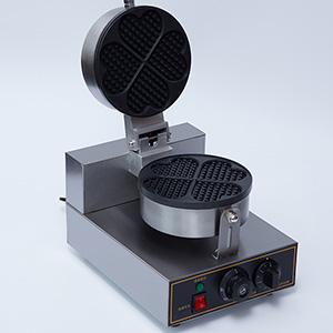 four segments  heart waffle maker