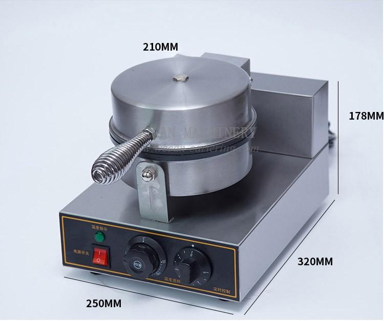 five Segments  heart waffle maker