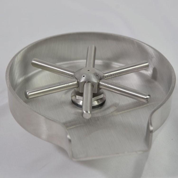 Delta glass rinser